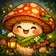Expressive cartoon cat with vibrant colors for customer review avatar